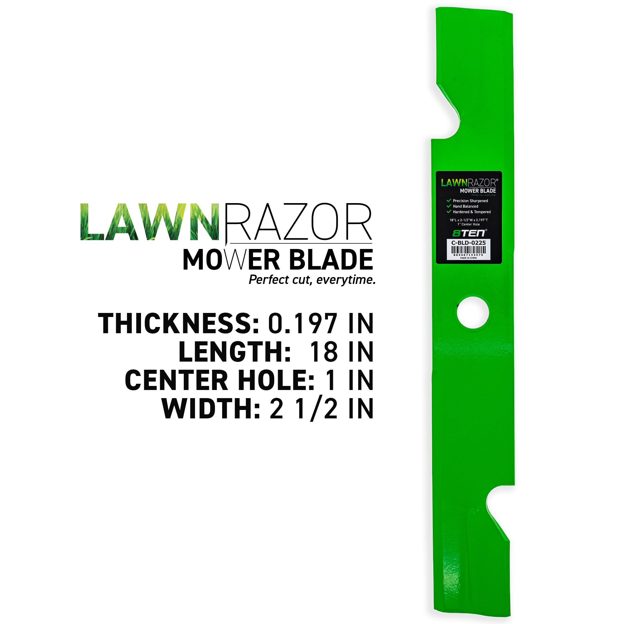 Amazon.com : 8TEN Blade Spindle Deck Kit for Exmark Lazer Z AS ASX
